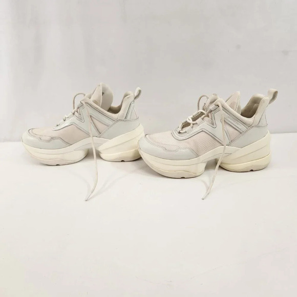 Michael Kors Olympia Womens Size 9.5 Elevated Sneaker - Picture 2 of 12